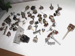 Huge Selection of Various Assorted Hobby Potentiometers - Picture 1 of 3