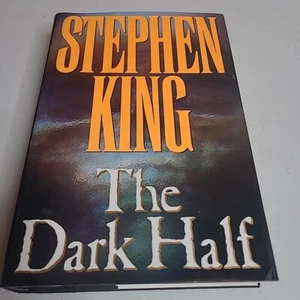 The Dark Half Stephen King Hardcover 1989 - Foto 1 di 14