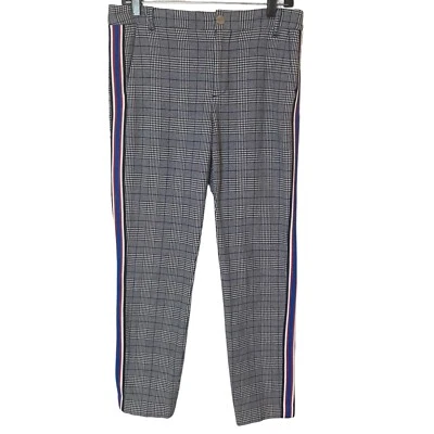 Tommy Hilfiger Pants Womens 6 Plaid Houndstooth Stretch Skinny Slimming - Image 1 of 4