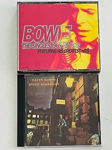 DAVID BOWIE Singles 1969 1993 Feat. His Greatest Hits 2 CD +BONUS Ziggy Stardust - Picture 1 of 2