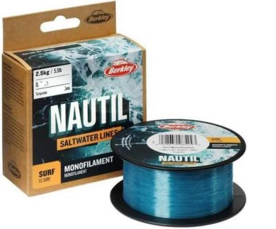 MONOFILO PESCA BERKLEY NAUTIL SURF MONOFILAMENT 300 MT FILO CASTING MULINELLO - Immagine 1 di 2