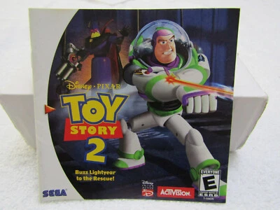 Authentic Instruction Manual Only Toy Story 2 for Sega Dreamcast - Image 1 of 3