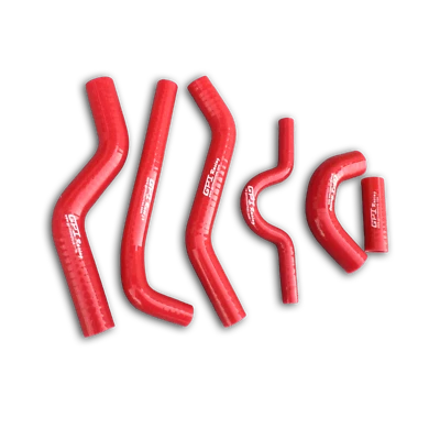 Kit de manguera de radiador de silicona 2007-2008 para Kawasaki KX250 F KXF250 2007 2008 ROJO Foto 1 de 4
