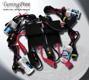 Slim 55W 3000K Xenon HID Conversion Kit Combo 2 Set (H1 Low 9005 High Beam) - Bild 1 von 3