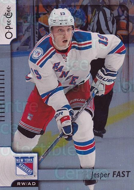 2017-18 O-Pee-Chee Rainbow Foil #472 Jesper Fast - Image 1 of 1