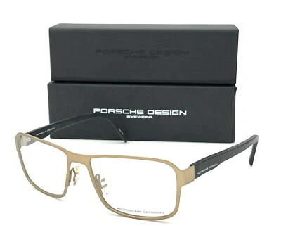 PORSCHE DESIGN P8290 D Gold  / Demo Lens 56mm Eyeglasses - Image 1 of 4