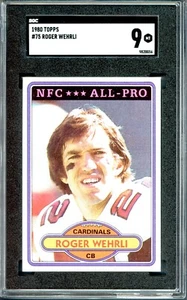 1980 Topps Roger Wehrli #75 SGC 9 - HOF ‘07 - Picture 1 of 2