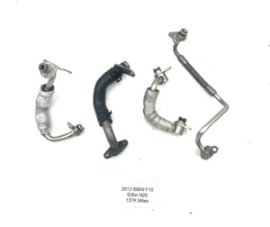 12-16 BMW N20 N26 Oil & Coolant Turbo Line Pipes Set F30 F32 320i 428i 528i OEM - Picture 1 of 9