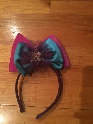 Disney Frozen Elsa and Anna Bow Girls Headband - Image 1 of 2