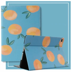 Cute Peach Leather Magnetic Smart Stand Case Cover For iPad 9.7 6th Air 10.5 Pro - Picture 1 of 16
