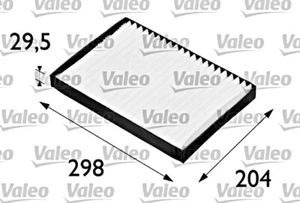 1998- AUDI A4 Cabriolet II 2 A6 S4 SEAT Exeo Particulate Cabin air filter - Picture 1 of 4