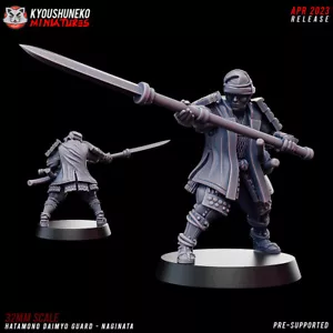 Kyoushuneko Miniaturas Ejército Nipón Guardia Hatamono Daimyo - Miniaturas a escala 32 mm - Imagen 1 de 10
