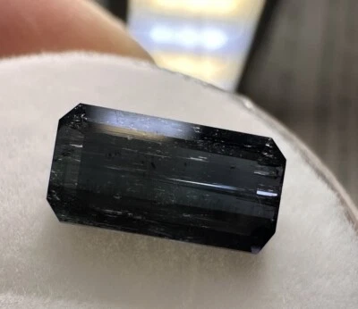 1,2 Karat Turmalin Indigolith Edelstein Für Schmuck Kette Ring a. Mineralien Lot - Bild 1 von 4