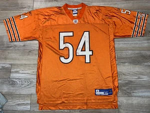 Brian Urlacher #54 Chicago Bears Orange Variation NFL Reebok Jersey Mens XL - Picture 1 of 6