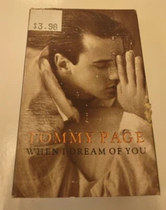 TOMMY PAGE - WHEN I DREAM OF YOU - DINGLE - CASSETTE LIKE NEW OOP - Picture 1 of 3