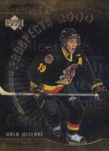 1999-00 Upper Deck Gold Reserve #317 Jonathan Cheechoo