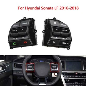 Pair Steering Wheel Volume Control Switch Button for Hyundai Sonata LF 2016-2018 - Picture 1 of 7
