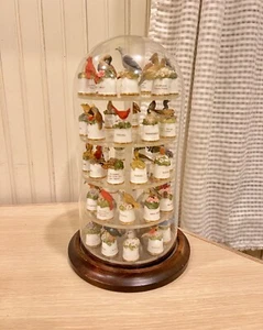 Fingerhut Vintage Sutherland England Sammlung 3D 50 US State Birds & Flowers - Bild 1 von 24