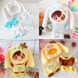 20cm Doll Clothes Accessories Cartoon Cinnamoroll Pom Pom Purin Cosplay Overalls - Picture 1 of 14
