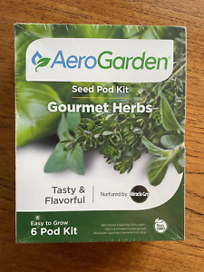 Aerogarden herbes gastronomiques 6 gousses kit pot de graines NEUF