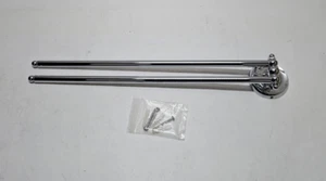 SMEDBO K226 Villa Swing Arm Towel Rail 17" Chrome - Picture 1 of 9