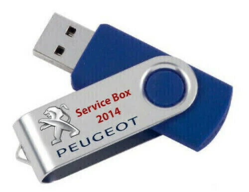 Peugeot Service Box (Manuals Epc Wiring) En Pincho USB 32GB - Ordenador & ! - Imagen 1 de 4