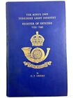 British KOYLI Register of Officers 1755-1945 Yorkshire HC Reference Book