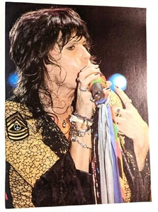 AEROSMITH / STEVEN TYLER LIVE / MAGAZINE FULL PAGE PINUP POSTER CLIPPING (14) - Picture 1 of 1