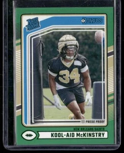 2024 Donruss #315 Kool-Aid McKinstry Press Proof Green - Picture 1 of 2