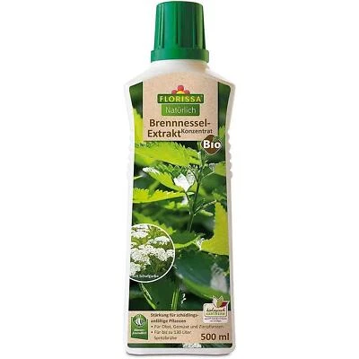 FLORISSA Brennnessel Extrakt mit Schafgarbe Pflanzenextrakt Wurzelextrakt 500ml - Bild 1 von 4