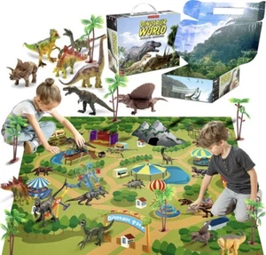 Dinosaur Toys for Kids Toys - 9 Realistic Dinosaurs Figures New Factory Sealed - Picture 1 of 6