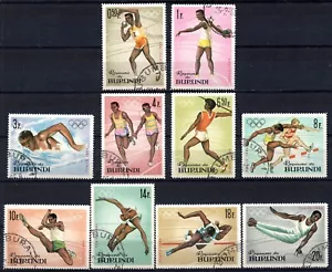 426 - Burundi 1964 - Olympic Games Tokyo - Used Set - Picture 1 of 2