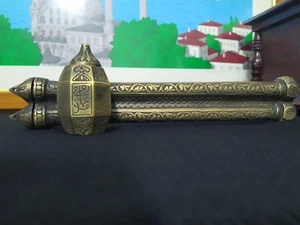 Escriba Viajero Tintero y Pluma Soporte De Colección Medio Oriente/Egipcio - Imagen 1 de 5
