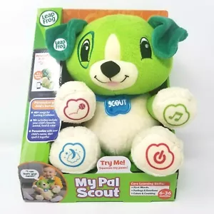 Juguete de aprendizaje de peluche LeapFrog My Pal Scout cachorro bebé nuevo en caja perro interactivo - Imagen 1 de 5