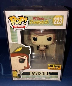 Funko Pop! Hawkgirl #223 DC Bombshells Hot Topic Exclusive MAY - Picture 1 of 6