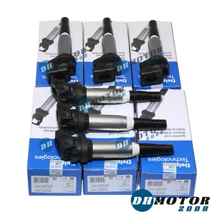 6PCS Ignition Coils For BMW Models Replace Delphi Coils GN10571 0221504470 - Picture 1 of 6