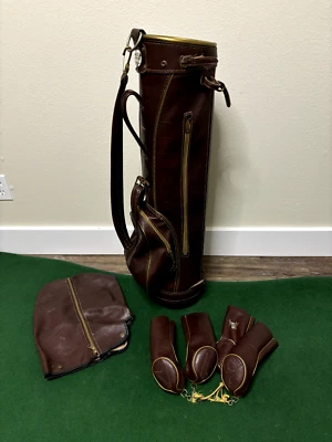 Bolsa de golf Hot Z Pro Group vintage y cubiertas para cabeza a juego Foto 1 de 4