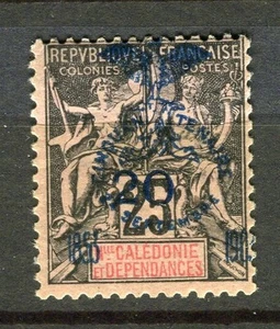 FRENCH COLONIES; NEW CALEDONIA 1903 Jubilee issue Mint hinged 20/25c. value - Picture 1 of 1