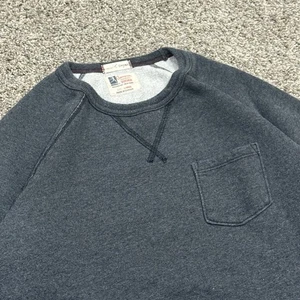True Vintage Champion Todd Snyder Crewneck Sweatshirt Mens Large Grey Raglan 50s - Picture 1 of 6