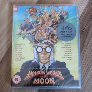 AMAZON WOMEN ON THE MOON_101 FILMS DUAL FORMAT BLU-RAY + DVD 2018 SEALED - Imagen 1 de 2
