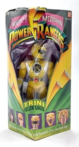 1993 Bandai Mighty Morphin Power Rangers Yellow Ranger Trini Figur / Box damaged - Bild 1 von 9