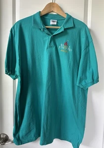 Vintage Atlanta Olympics Shirt Mens XL Green 1996 Summer Games Embroidered 90s - Picture 1 of 6
