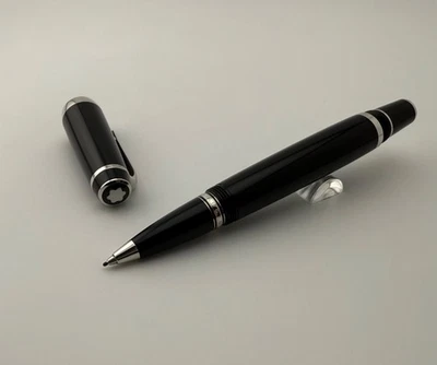 Bolígrafo Montblanc Boheme enchapado en platino negro Foto 1 de 4