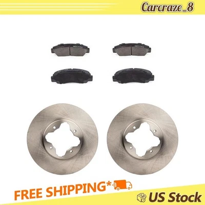 Kit Pastillas Freno Delanteras y Rotores para Acura TL 2.5L 1995 1996 1997 1998 Foto 1 de 4