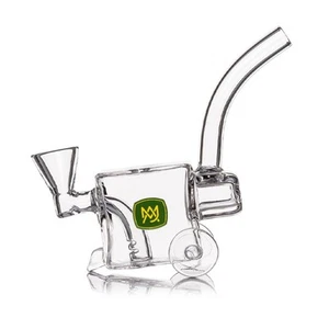 MJ Arsenal WOODCHIPPER Blunt Bubbler Tubo di Vetro MJA - Foto 1 di 10