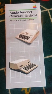 1980 APPLE Computer Advertising Brochure  - Image 1 of 4