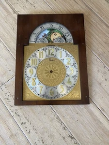 Urgos Colonial Tubular Chime Grandfather Clock MOONPHASE DIAL Face - Bild 1 von 7