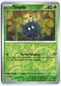 Tangela Reverse Holo SV: Scarlet & Violet 151 114/165 quasi nuovo - Foto 1 di 2