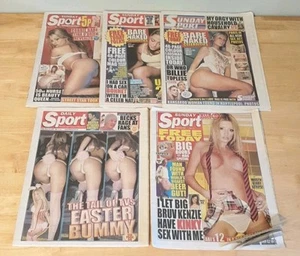 Bundle Of 5x Daily/Sunday Sport Newspaper From 2004-2005 - Picture 1 of 8