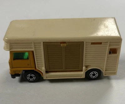 Matchbox No. 1977 Camión de caja de 40 caballos con 2 caballos - FRD Foto 1 de 4